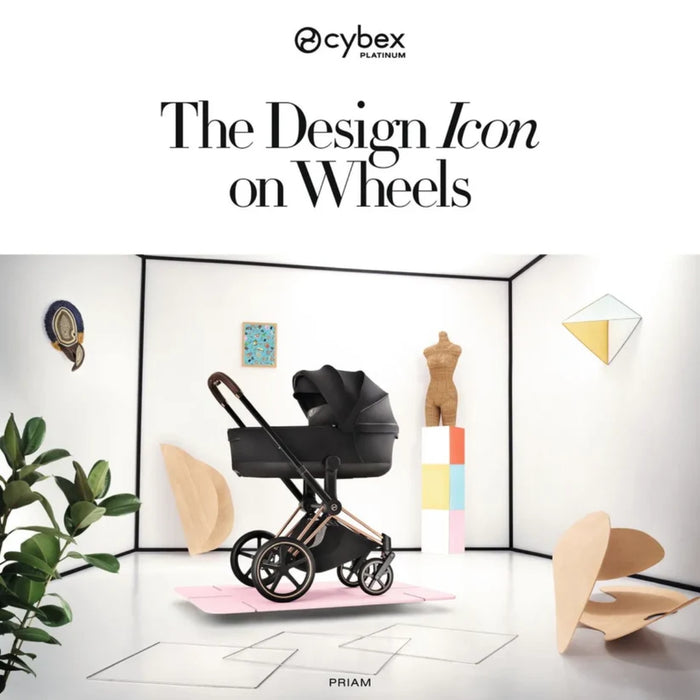 
    Carrinho De Bebê Cybex Priam Comfort Collection Rose Gold / Sepia Black
  