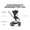 Carrinho De Bebê Cybex Priam 2026 Lux Rose Gold / Sepia Black