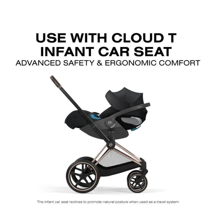 
    Carrinho De Bebê Cybex Priam Comfort Collection Rose Gold / Sepia Black
  