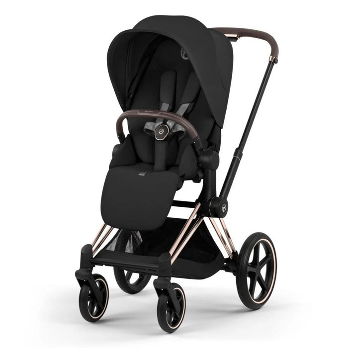 Carrinho De Bebê Cybex Priam Comfort Collection Rose Gold / Sepia Black