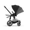 Carrinho De Bebê Cybex Priam 4 Chrome Black/ Sepia Black