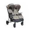 Carrinho De Bebê Duplo Para Gêmeos Joie Estella Cinza Maple