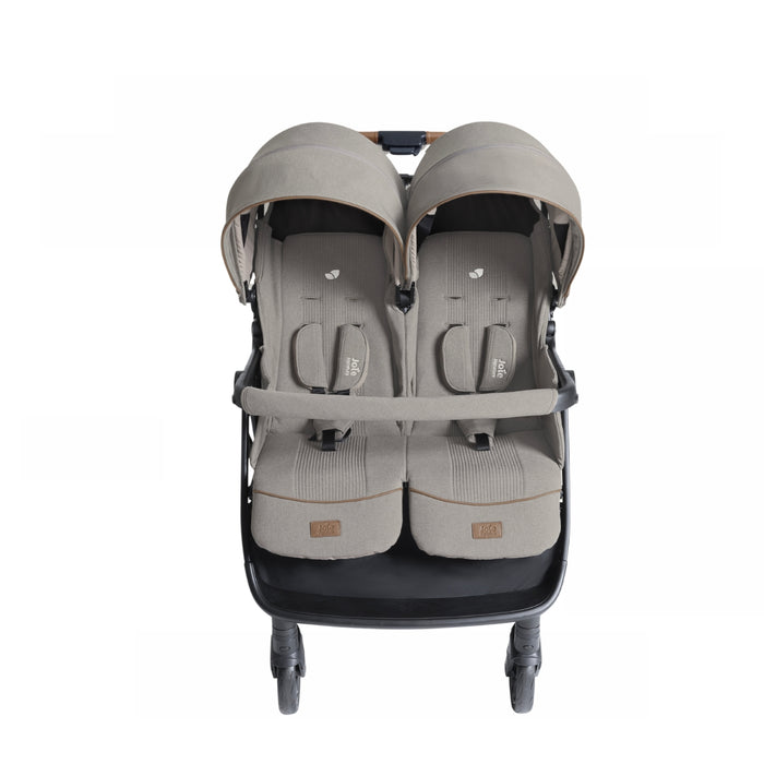 
    Carrinho De Bebê Duplo Para Gêmeos Joie Estrella Cinza Maple
  