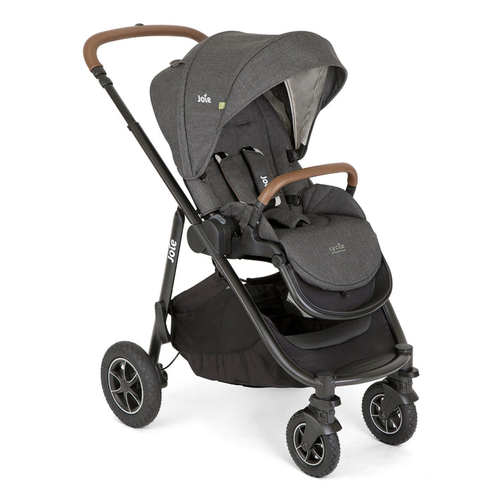 
    Carrinho De Bebê Joie Combo Versatrax Cycle Cinza Shell Gray
  