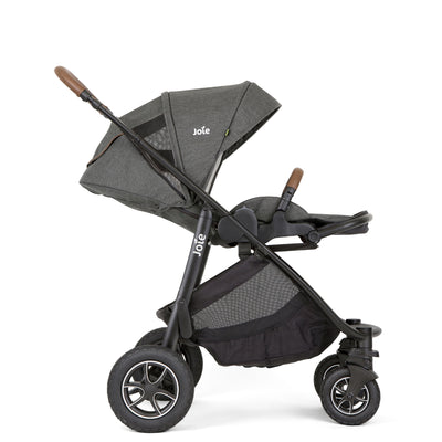 Carrinho De Bebê Joie Combo Versatrax Cycle Cinza Shell Gray - Ventilação