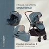 Carrinho De Bebê Joie Combo Versatrax E Azul Lagoon