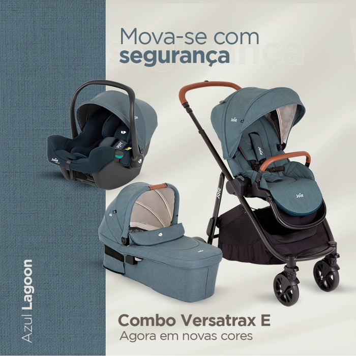 
    Carrinho De Bebê Joie Combo Versatrax E Azul Lagoon - Joie Babytunes
  