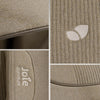 Carrinho De Bebê Joie Parcel LX Areia Sandstone