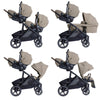 Carrinho De Bebê Joie Versiti Sandstone