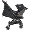Carrinho De Bebê Kiddo Sprint II com Bebê Conforto Casulo Click Melange Grafite