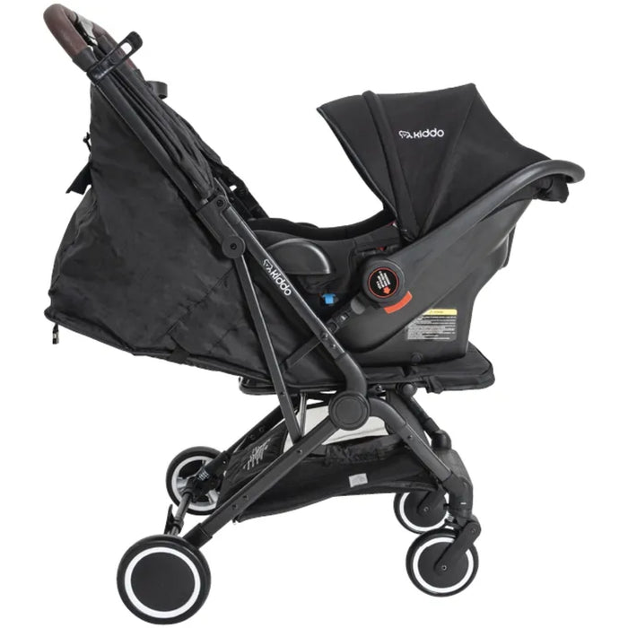 
    Carrinho De Bebê Kiddo Sprint II com Bebê Conforto Casulo Click Melange Grafite
  