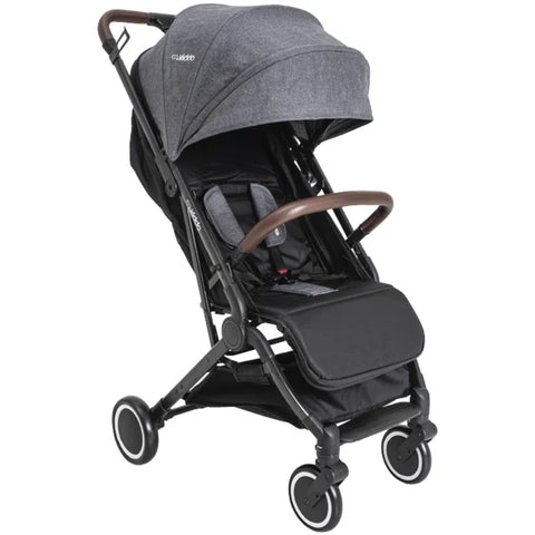 Carrinho De Bebê Kiddo Sprint II com Bebê Conforto Casulo Click Melange Grafite