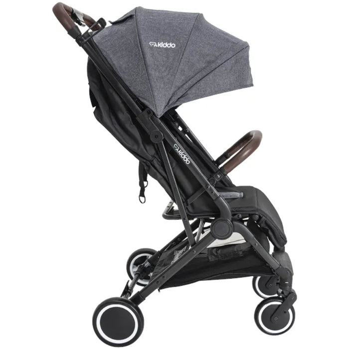 
    Carrinho De Bebê Kiddo Sprint II com Bebê Conforto Casulo Click Melange Grafite
  