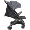 Carrinho De Bebê Kiddo Sprint II com Bebê Conforto Casulo Click Melange Grafite