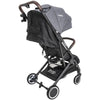 Carrinho De Bebê Kiddo Sprint II com Bebê Conforto Casulo Click Melange Grafite