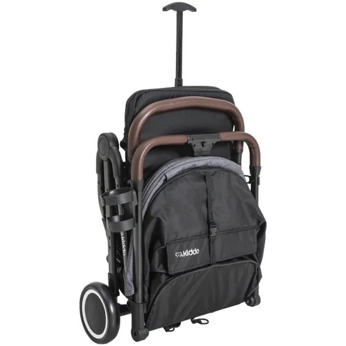 
    Carrinho De Bebê Kiddo Sprint II com Bebê Conforto Casulo Click Melange Grafite
  