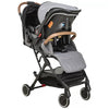 Carrinho De Bebê Kiddo Sprint + Bebê Conforto Casulo Click Melange Grafite - Kiddo Babytunes