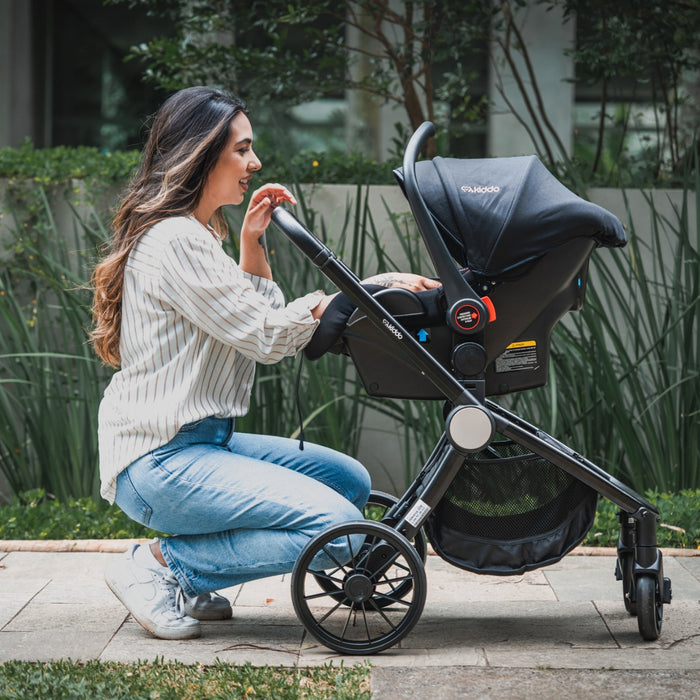
    Carrinho De Bebê Kiddo Sunny 3 em 1 Melange Preto - Kiddo Babytunes
  