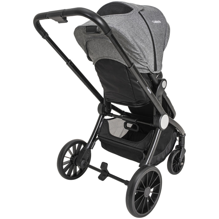 
    Carrinho De Bebê Kiddo Sunny 3 em 1 Melange Grafite - Kiddo Babytunes
  