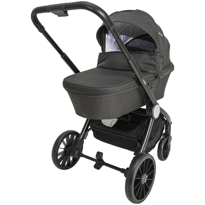 
    Carrinho De Bebê Kiddo Sunny 3 em 1 Melange Preto - Kiddo Babytunes
  
