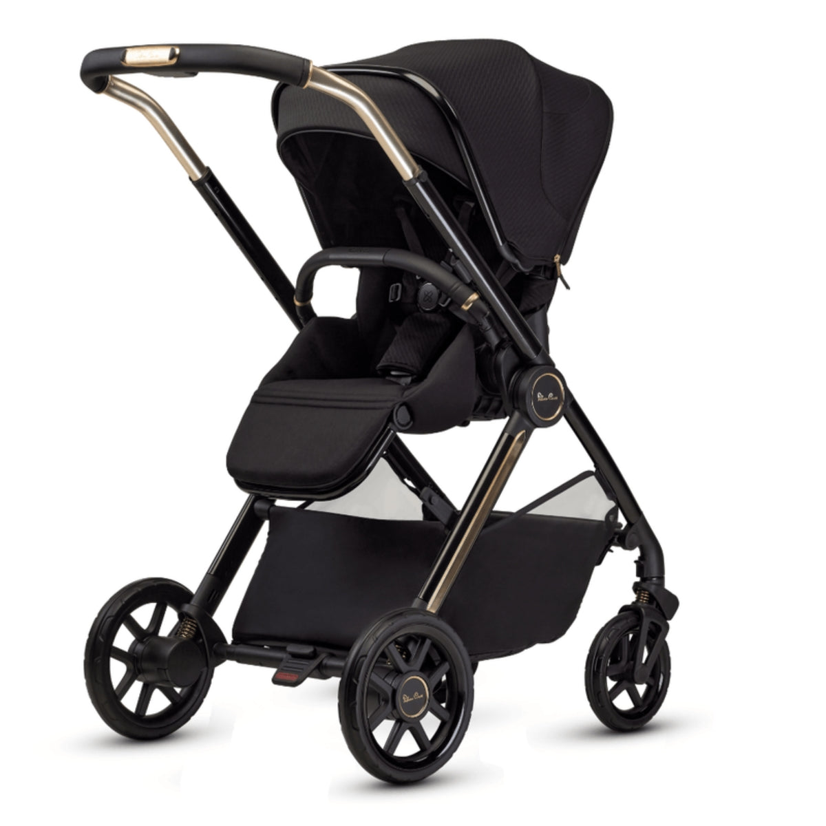 Carrinho De Bebê + Moisés Silver Cross Reef 2 Espresso Europeu - BR