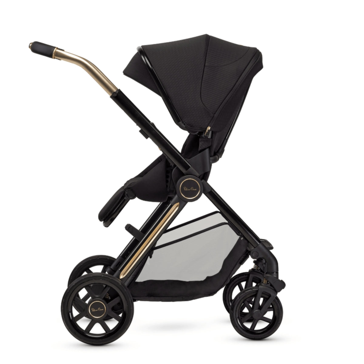 Carrinho De Bebê + Moisés Silver Cross Reef 2 Espresso Europeu - BR