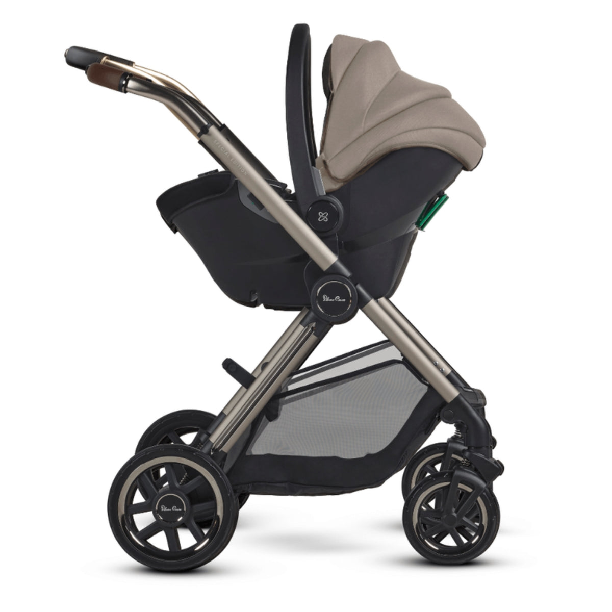 Carrinho De Bebê + Moisés Silver Cross Reef 2 Frappe Europa - BR