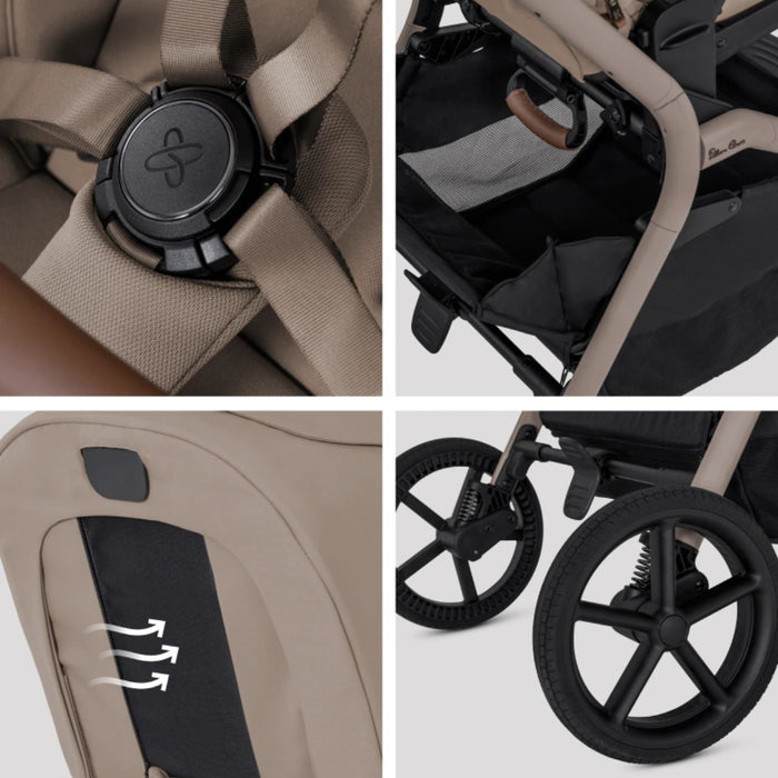 
    Carrinho De Bebê Silver Cross Breez Champagne
  