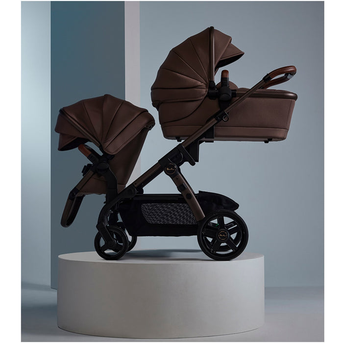 
    Carrinho Silver Cross Wave 3 Completo Assento + Moisés + Assento Tandem - Caramelo - Silver Cross Babytunes
  
