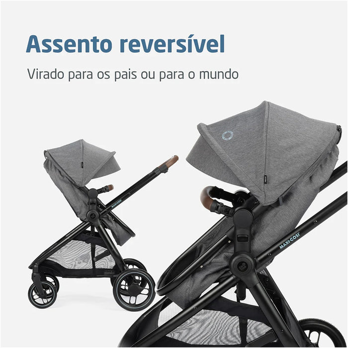 
    Carrinho Travel System Maxi-Cosi Anna³ Trio Select Grey - Maxi-Cosi Babytunes
  