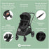 Carrinho Travel System Maxi-Cosi Anna³ Trio Select Grey