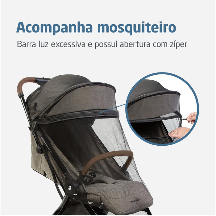 
    Carrinho Travel System Maxi-Cosi Eva³ Luxe Trio Isofix 360 Twillic Truffle - Maxi-Cosi Babytunes
  