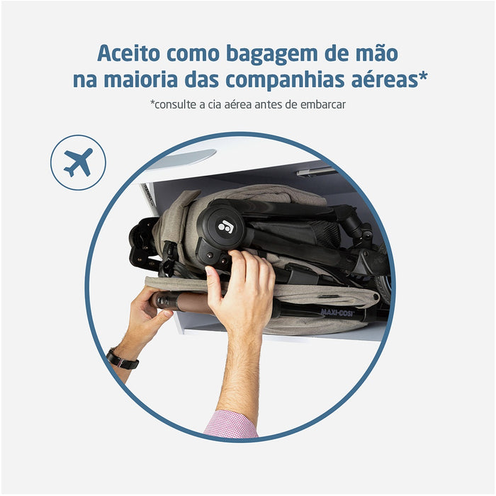 
    Carrinho Travel System Maxi-Cosi Eva³ Luxe Trio Isofix 360 Twillic Truffle - Maxi-Cosi Babytunes
  
