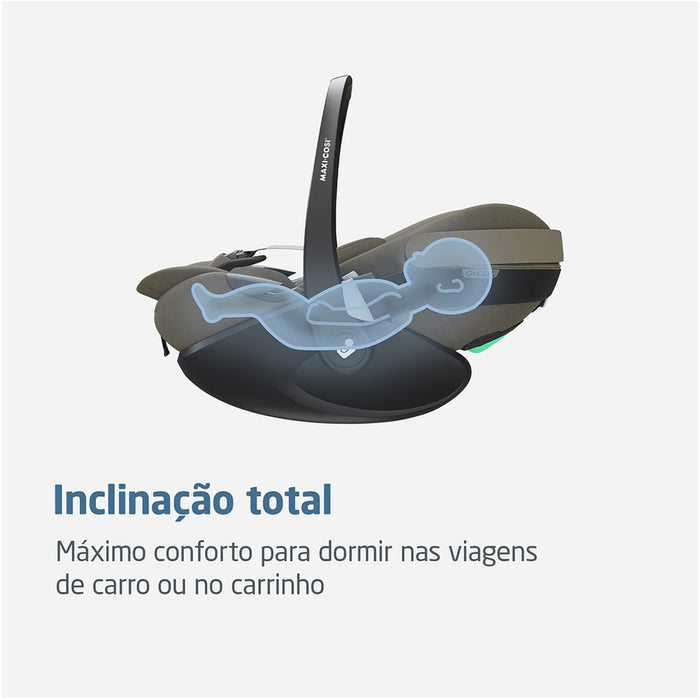 
    Carrinho Travel System Maxi-Cosi Eva³ Luxe Trio Isofix 360 Twillic Truffle - Maxi-Cosi Babytunes
  