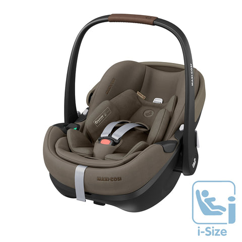 Carrinho Travel System Maxi-Cosi Eva³ Luxe Trio Isofix 360 Twillic Truffle