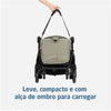 Carrinho Travel System Maxi-Cosi Eva³ Luxe Trio Isofix 360 Twillic Truffle - Maxi-Cosi Babytunes