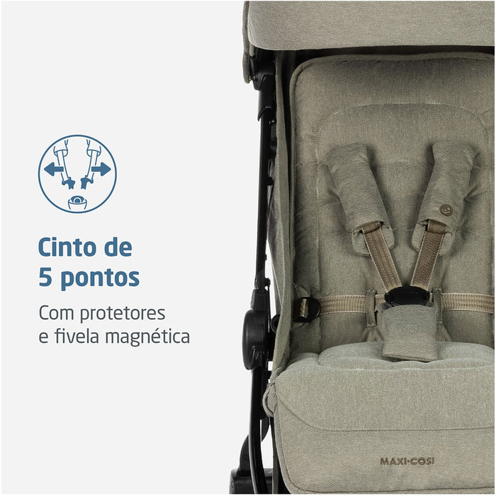 
    Carrinho Travel System Maxi-Cosi Eva³ Luxe Trio Isofix 360 Twillic Truffle - Maxi-Cosi Babytunes
  