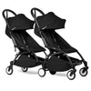 Carrinho de Bebê Babyzen Yoyo Connect Para Gêmeos Preto - Babyzen Babytunes