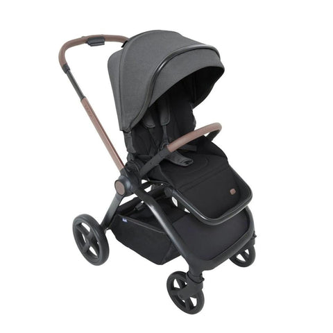 Carrinho de Bebê Chicco Mysa Black Satin - Chicco Babytunes