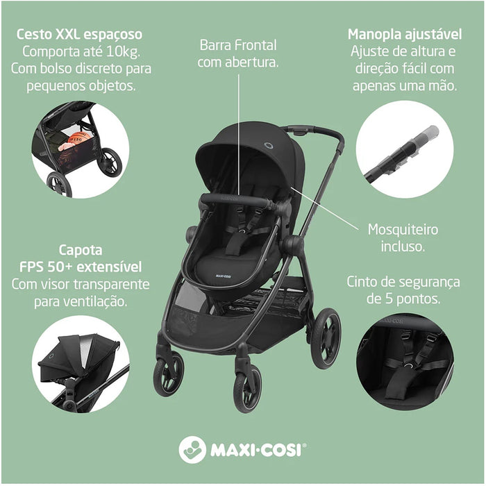 
    Carrinho de Bebê Maxi-Cosi Anna³ Select Grey - Maxi-Cosi Babytunes
  