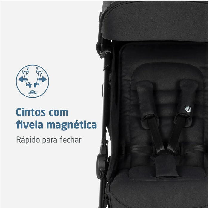 
    Carrinho de Bebê Maxi-Cosi Eva³ Essential Black - Maxi-Cosi Babytunes
  