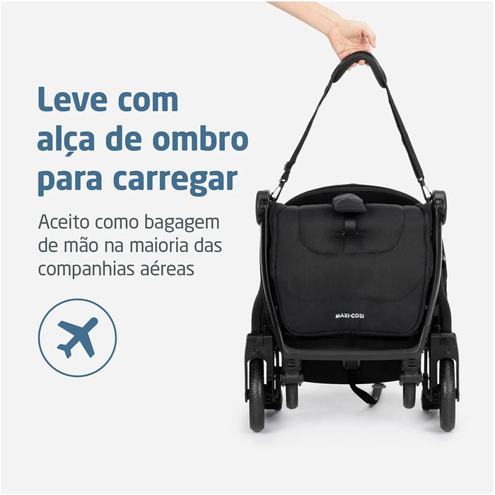
    Carrinho de Bebê Maxi-Cosi Eva³ Essential Black - Maxi-Cosi Babytunes
  
