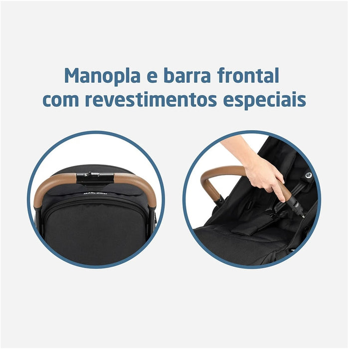 
    Carrinho de Bebê Maxi-Cosi Eva³ Essential Black - Maxi-Cosi Babytunes
  