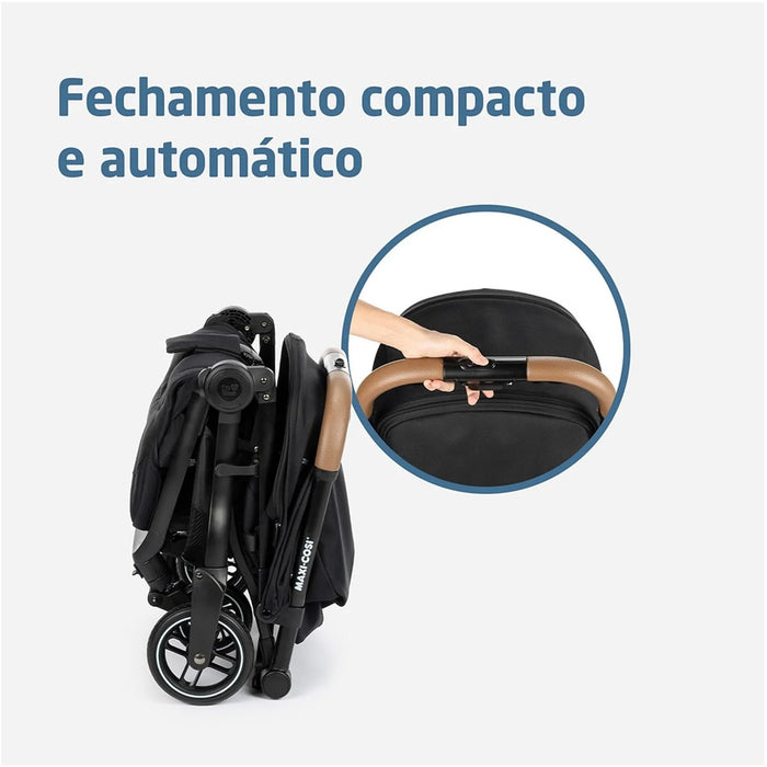 
    Carrinho de Bebê Maxi-Cosi Eva³ Essential Black - Maxi-Cosi Babytunes
  