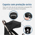 Carrinho de Bebê Maxi-Cosi Travel Sistem Eva³ Trio Essential Black Champagne