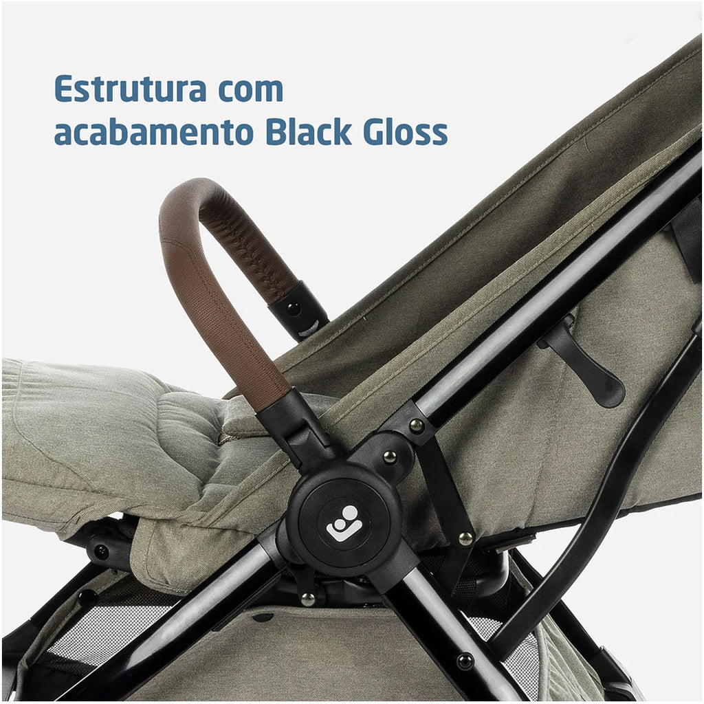 maxi cosi eva luxe Carrinho de Bebê Maxi-Cosi Eva³ Luxe Twillic Truffle – Babytunes