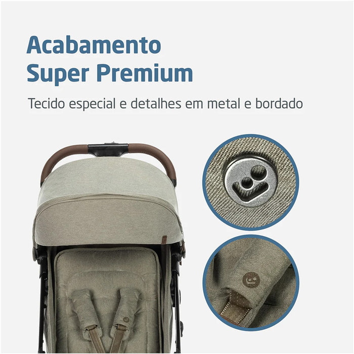 
    Carrinho de Bebê Maxi-Cosi Eva³ Luxe Twillic Truffle - Maxi-Cosi Babytunes
  
