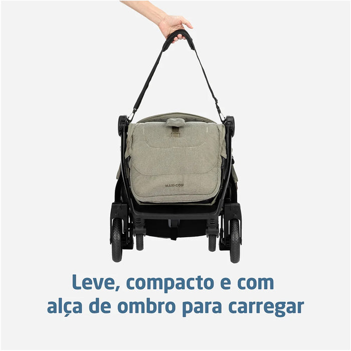 
    Carrinho de Bebê Maxi-Cosi Eva³ Luxe Twillic Truffle - Maxi-Cosi Babytunes
  