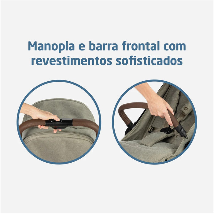 
    Carrinho de Bebê Maxi-Cosi Eva³ Luxe Twillic Truffle - Maxi-Cosi Babytunes
  