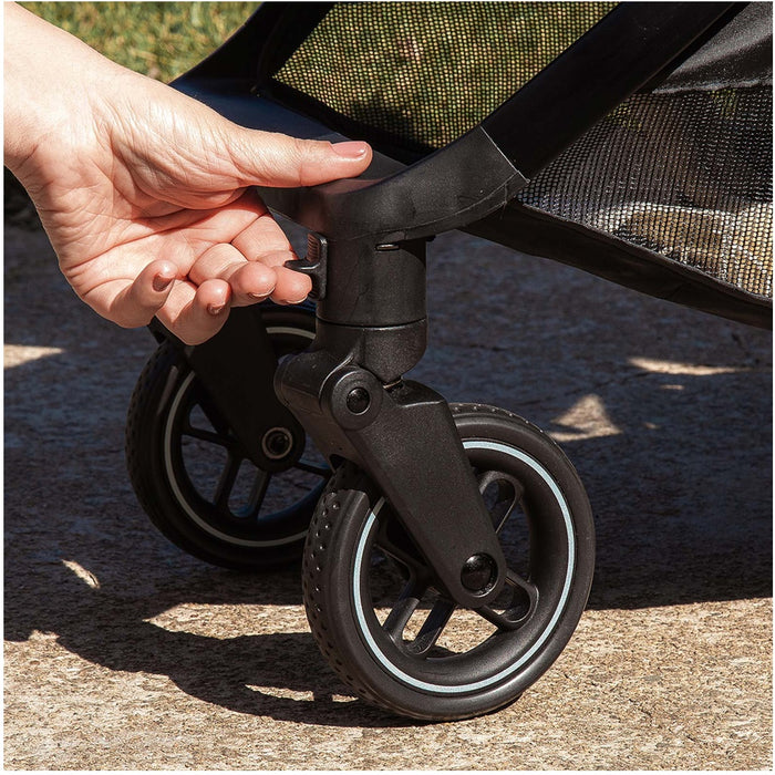 
    Carrinho de Bebê Maxi-Cosi Eva³ Essential Black Champagne - Maxi-Cosi Babytunes
  